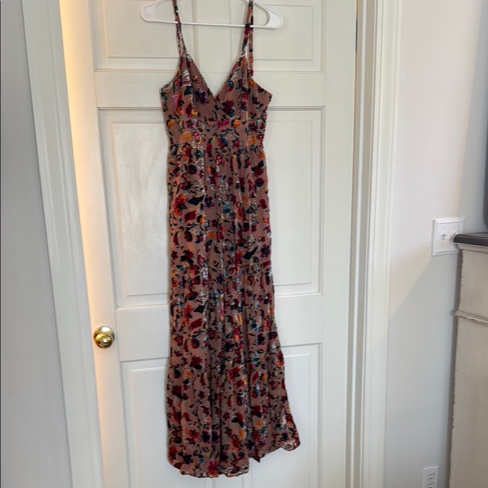 Floral Maxi jumpsuit